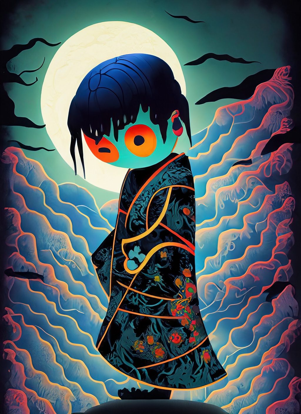 Firefly おばけ 浮世絵 60297